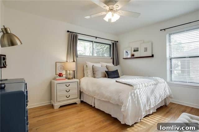 Another perspective of the spacious bonus room, ideal for various uses