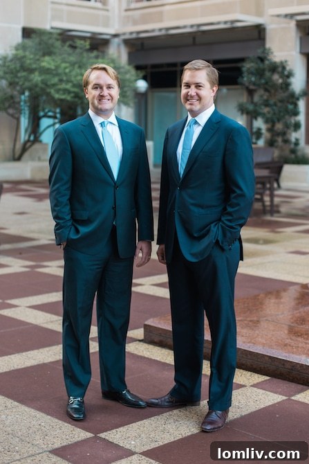 Carl and Chris Anderson, founders of Larkspur Capital, pioneering new condo developments in Dallas's Knox-Henderson area.