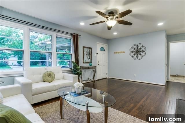 Refinished hardwood floors throughout
