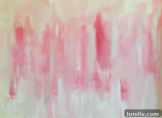 Trading Houses for Canvases A Realtors Artistic Rise 5 A striking Jenn Thatcher abstract artwork displayed in a modern home