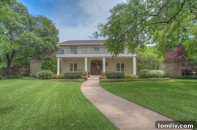 Stunning exterior of 3601 Ledgeview Court in Overton Park