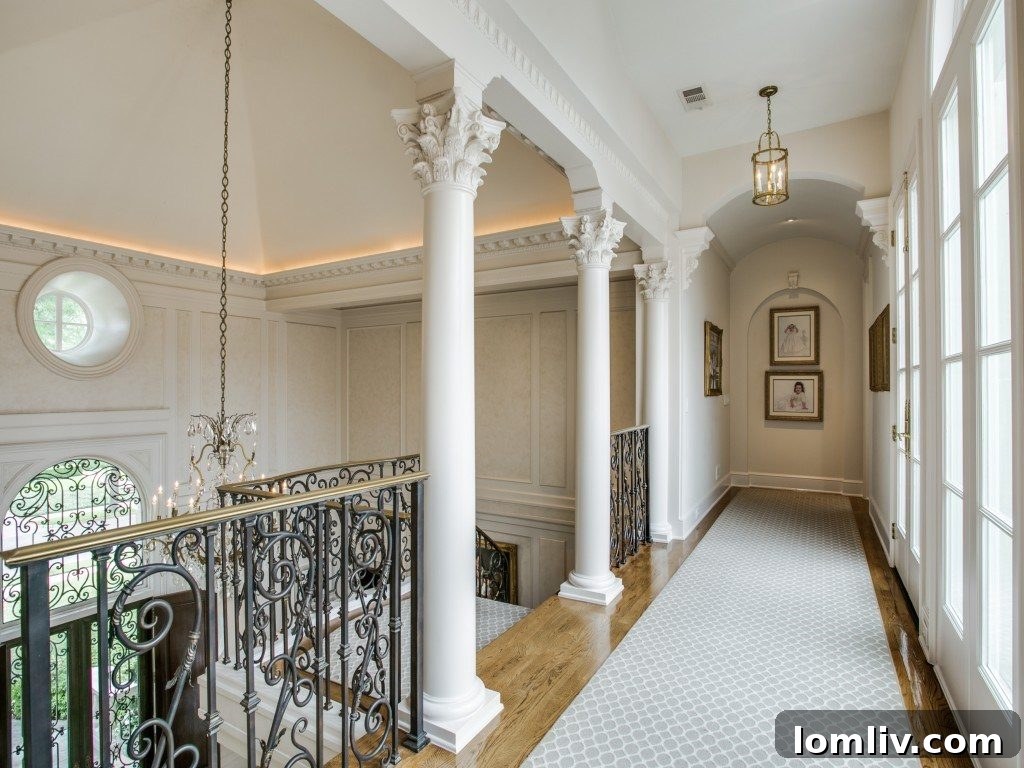 Elegant Upstairs Landing