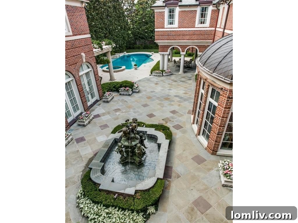 Exterior Water Feature and Fountain