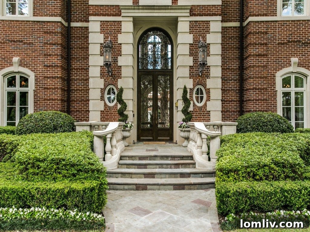 Elegant Entrance of 3900 Miramar