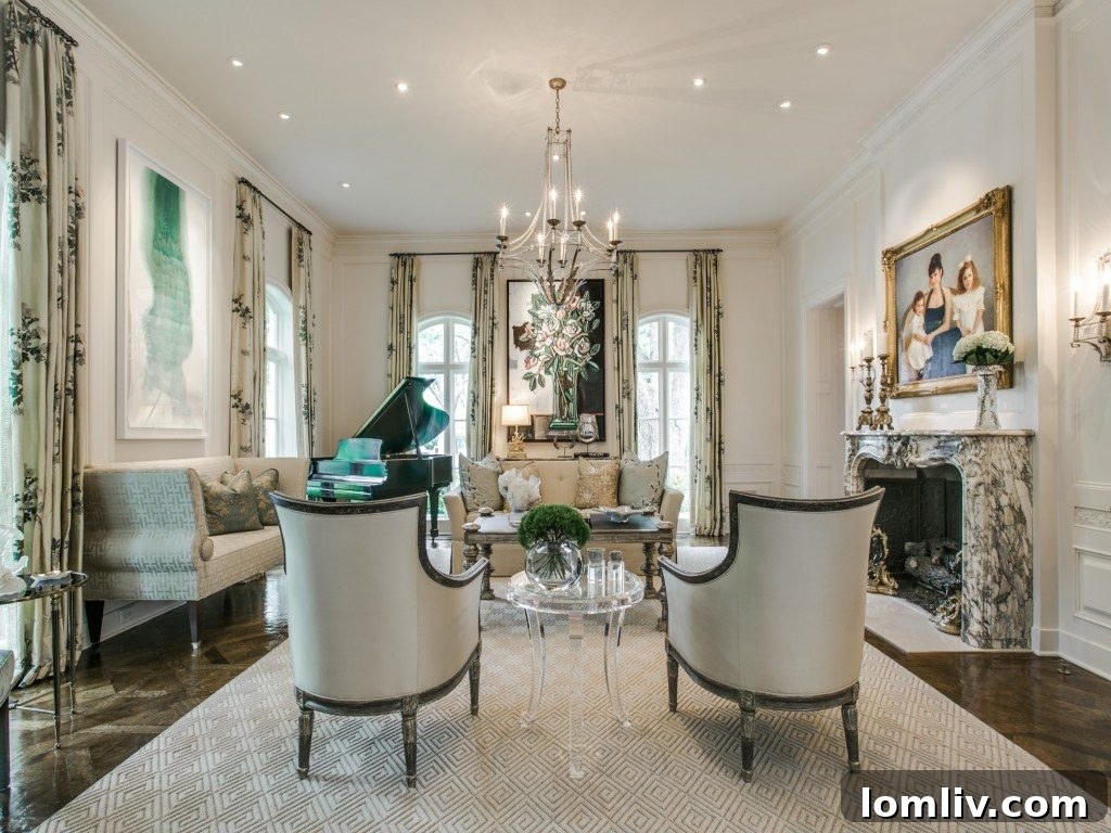 Gracious Formal Living Room
