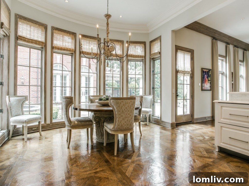 Bright Breakfast Nook with Views