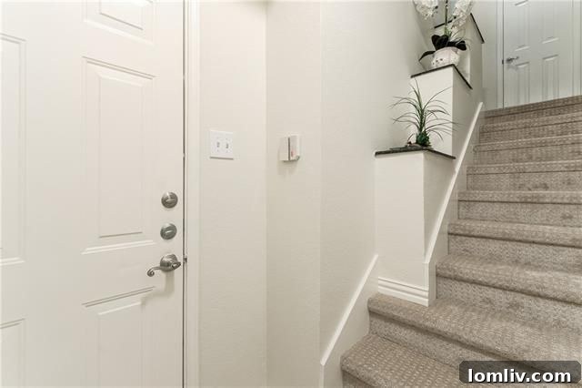 Upper level floorplan showcasing additional flexible living space