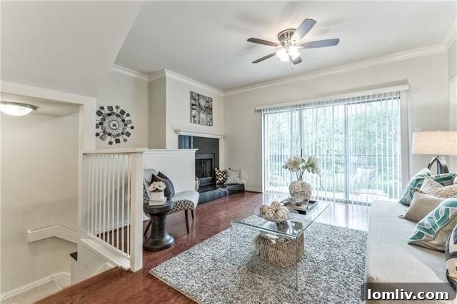 Bright and inviting bedroom with ample natural light in Uptown Dallas real estate