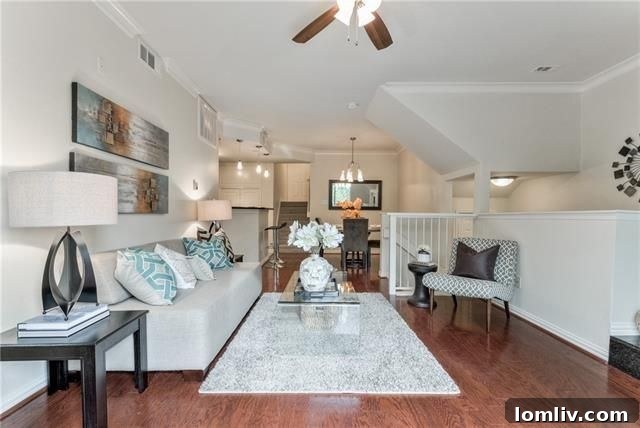 Versatile second bedroom or ideal home office space in this Dallas condo