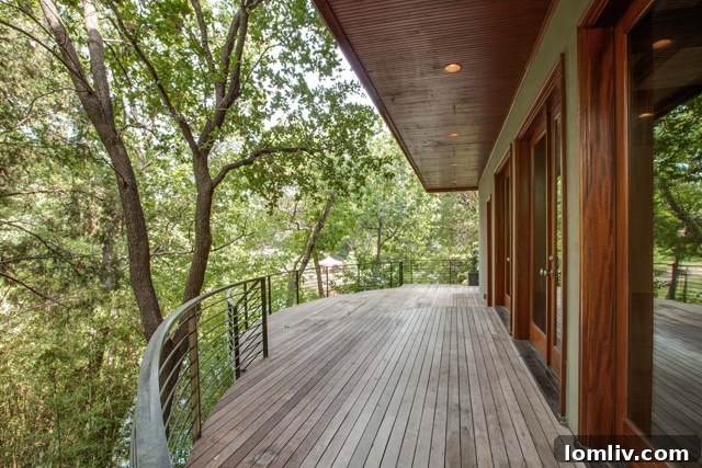 Expansive Downstairs Deck Perfect for Entertaining