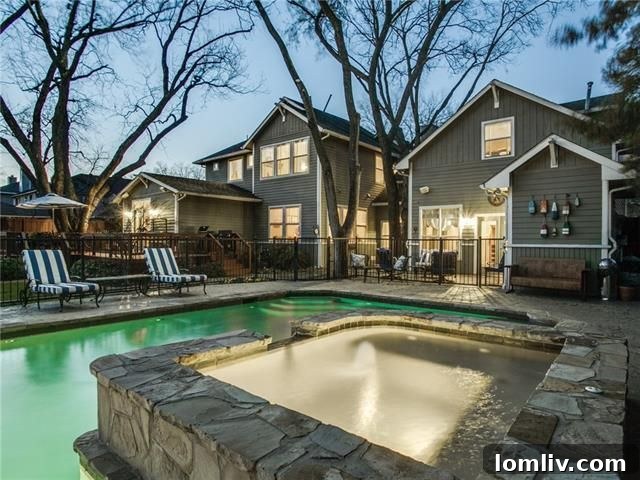 5824 Marquita Ave, Lower Greenville - Backyard Pool Area