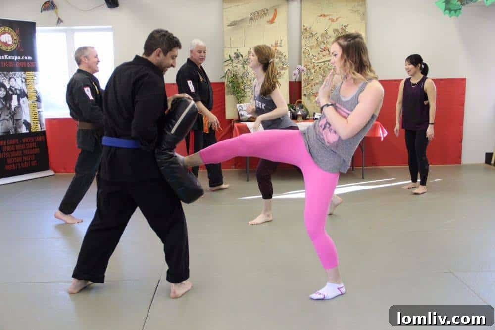Dr. Nick Chamberlain Teaching Self-Defense