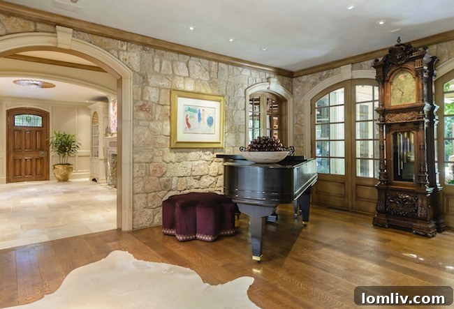 Cozy Family Room with Fireplace