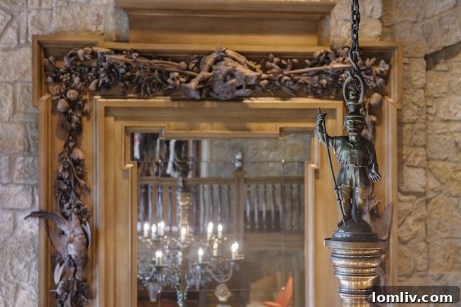 6767 Hunters Glen: Historical Chandelier and Hidden Entry
