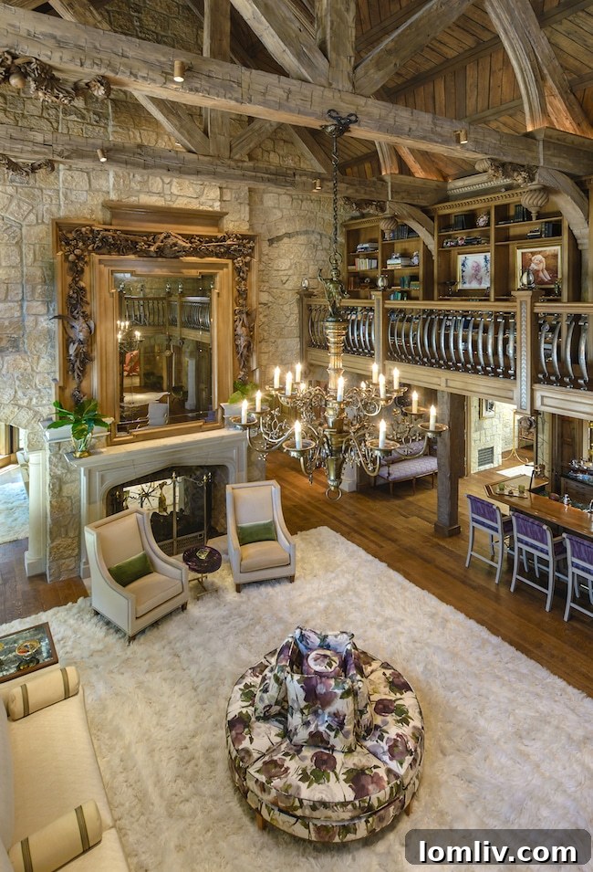 Spacious Interior with High Ceilings