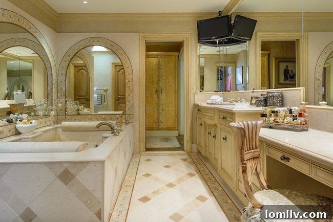 A Corner of an Opulent Living Space