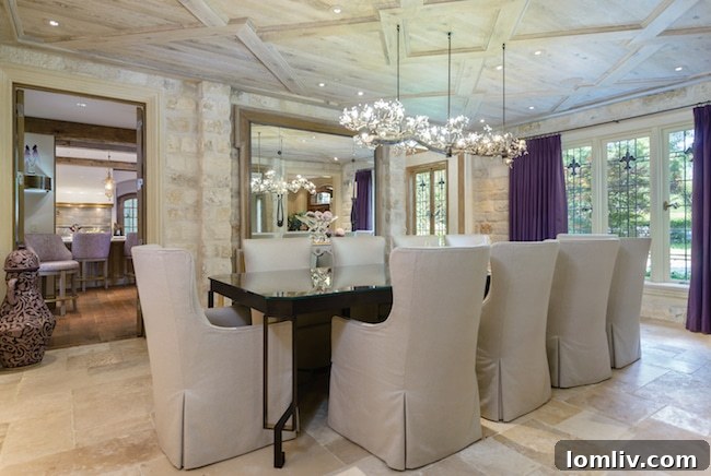 Luxury Living Room at 6767 Hunters Glen