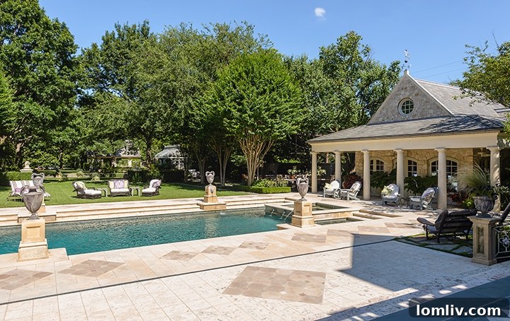 Overview of the Resort-Style Pool Area