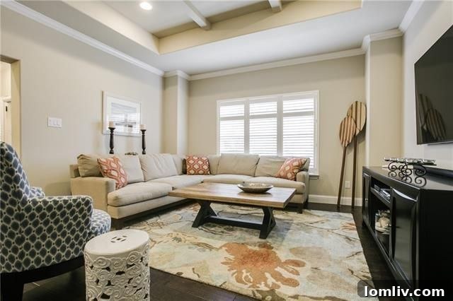5300 Sutton Living Area 2 - Spacious and Bright Living in Frisco