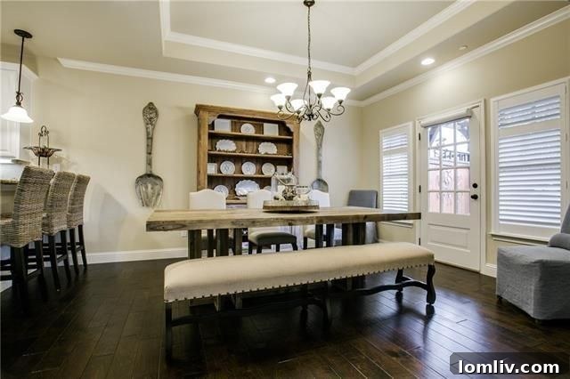 5300 Sutton Dining Room - Stylish Dining Space in a Craig Ranch Residence