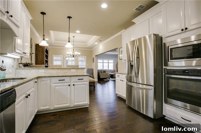 5300 Sutton Kitchen 1 - Modern Kitchen in a Frisco Patio Home