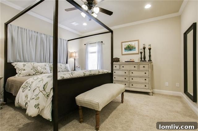 5300 Sutton Master Bedroom - Serene First-Floor Master Suite