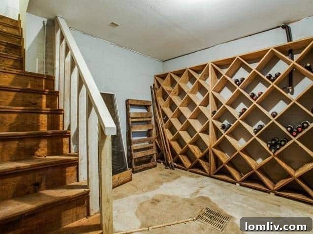 647 Bizerte Avenue Wine Cellar Basement - Rare Dallas Feature