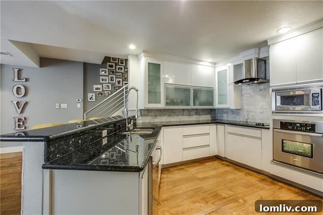 Convenient Utility Room with Full-Size Washer and Dryer Hookups