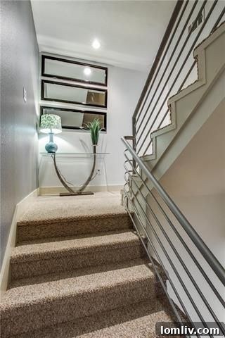 Spiral Staircase Leading to the Private Rooftop Terrace
