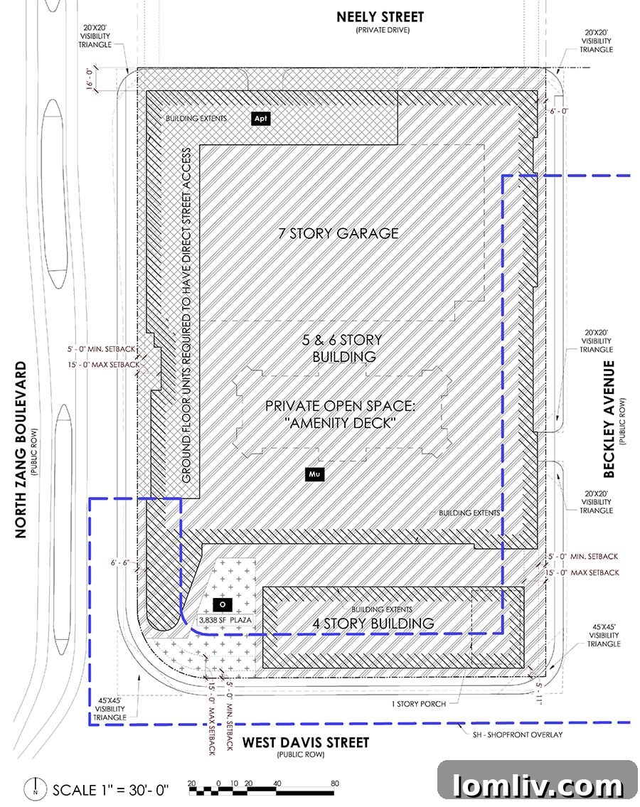Bishop Arts Development Architectural Detail