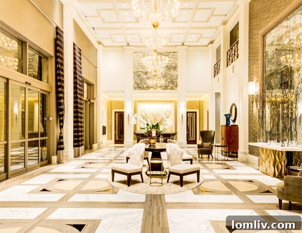 Stoneleigh Residences grand lobby entrance