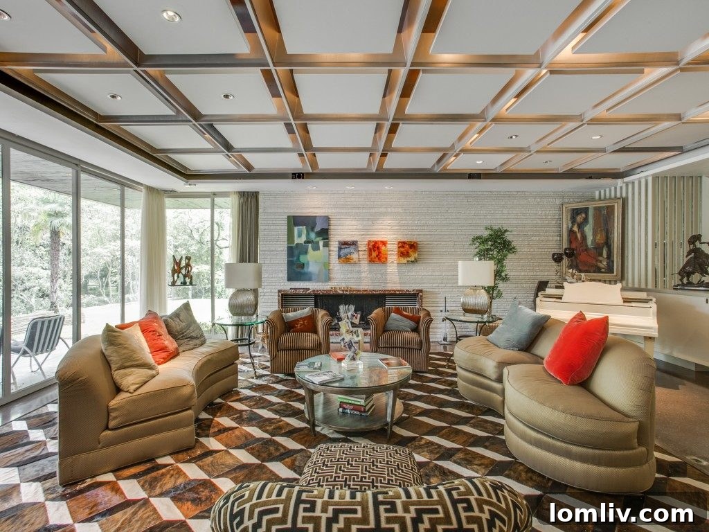 Master bedroom with serene ambiance and direct access to outdoor spaces