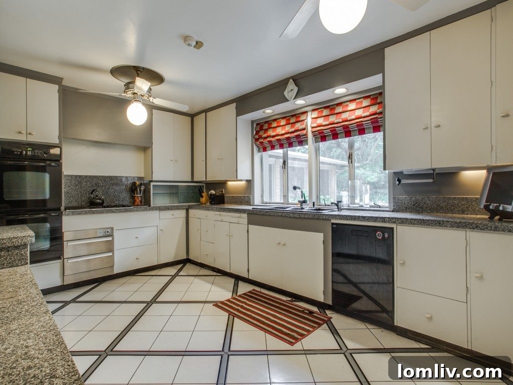 Artful combination of materials and sophisticated design elements
