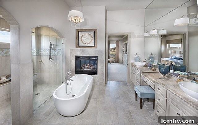 SouthlakeCypressMasterBathFinal - Luxurious Master Bathroom