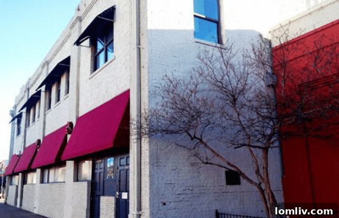 The unique and historic Cedars Parks Lofts, located in the vibrant Cedars neighborhood of Dallas.