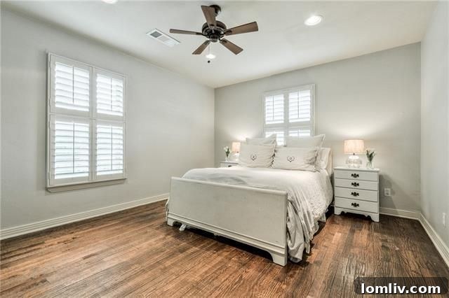 Bedroom with Ample Natural Light
