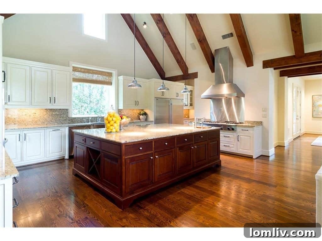 Spacious Kitchen and Dining Area