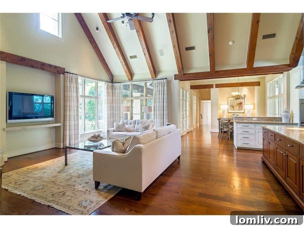 Serene Master Bedroom with Fireplace