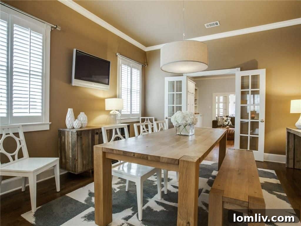 Stylish kitchen with modern appliances and classic charm