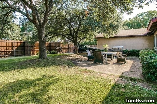 Close-up of the elegant mature live oak trees, adding character and value to the property