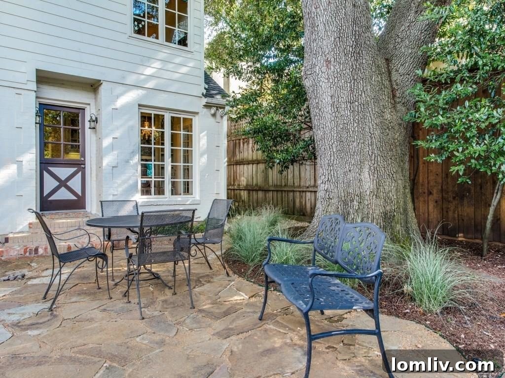 Charming Dutch Door Leading to Backyard