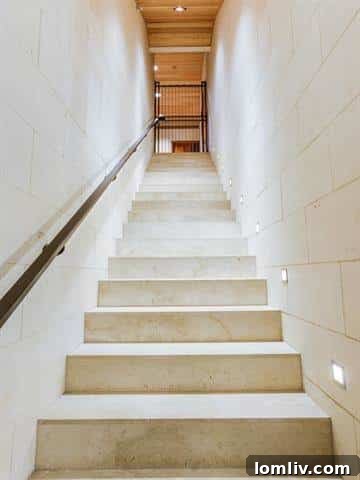North Dallas Peak: Bionic Alpine Estate Merges Colorado Serenity with an Expansive Wardrobe 24 Forest Creek Place - Elegant Staircase