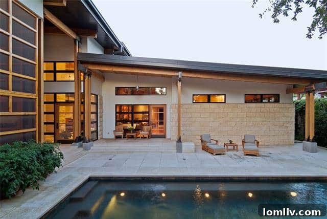 North Dallas Peak: Bionic Alpine Estate Merges Colorado Serenity with an Expansive Wardrobe 27 Forest Creek Place - Expansive Pool Area