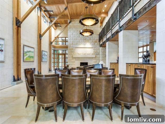 North Dallas Peak: Bionic Alpine Estate Merges Colorado Serenity with an Expansive Wardrobe 7 Forest Creek Place - Bright Breakfast Nook