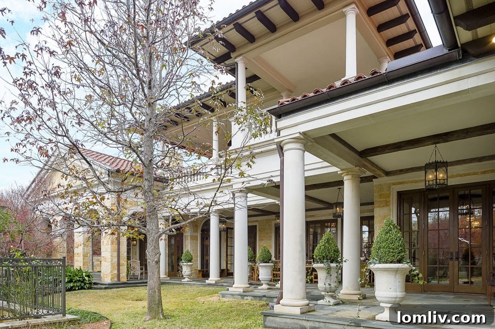 Interior architectural detail of a custom home by Richard Drummond Davis