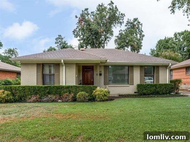 Charming 1954 Cottage in Ridgewood Park, Dallas