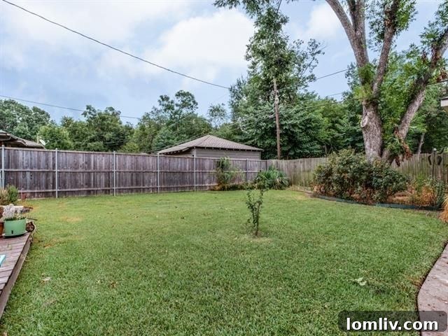 Detached two-car garage offering convenience and extra storage