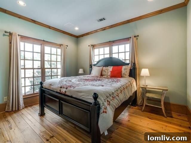 Another inviting bedroom, offering a private and comfortable retreat