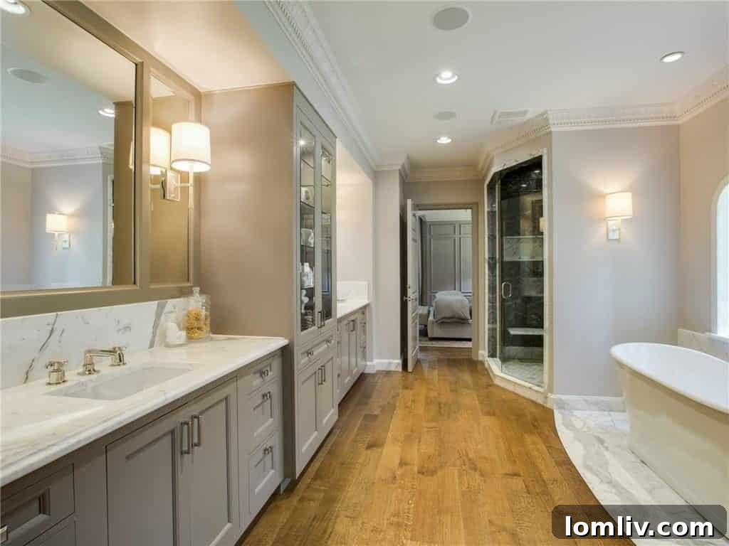 Luxurious Master Bathroom with Soaking Tub