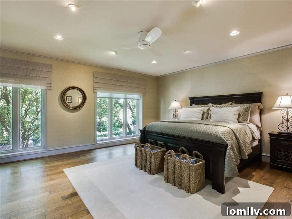 Master Bedroom Seating Area